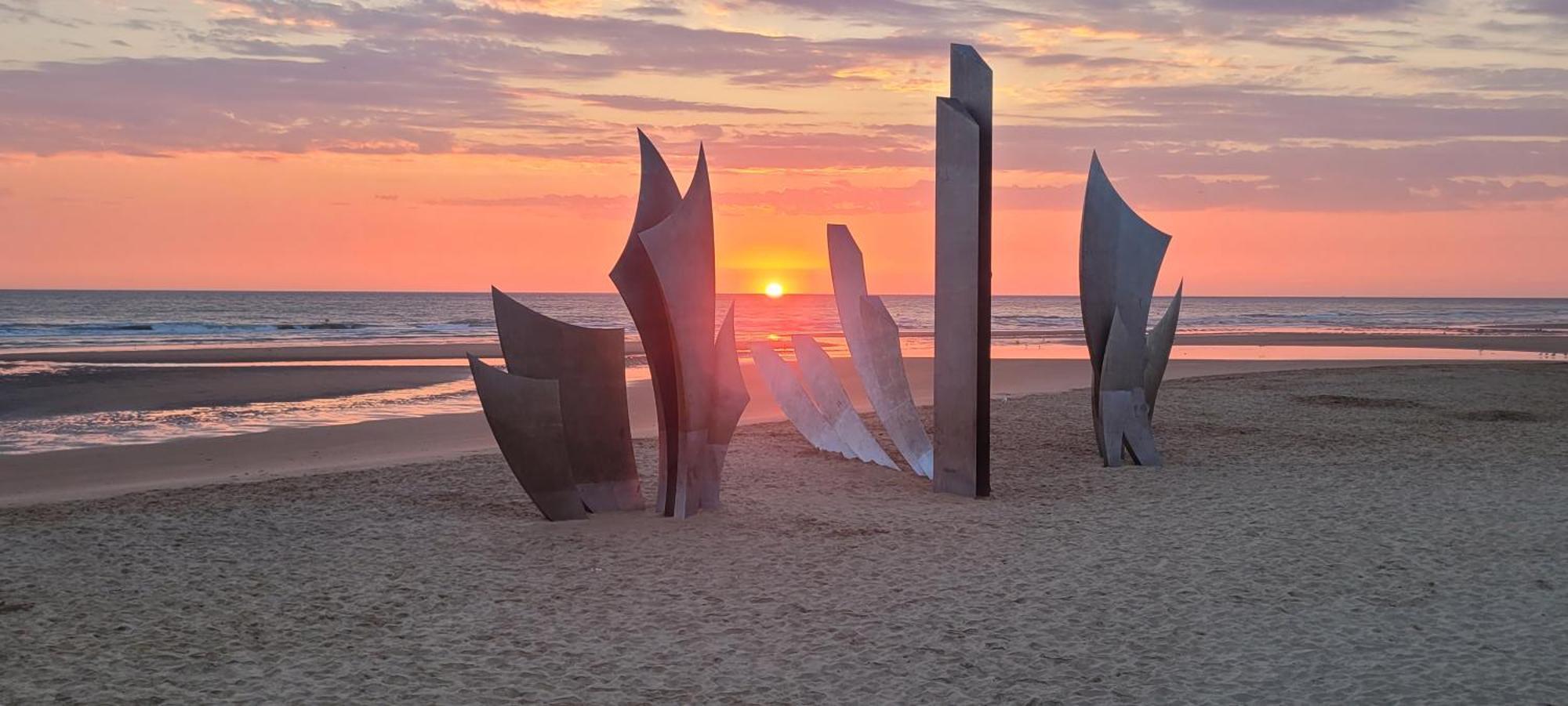 Omaha Beach Vue Les Braves Сен-Лоран-сюр-Мер Екстер'єр фото